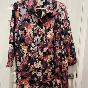 Chico's Multicolor Abstract Jacket